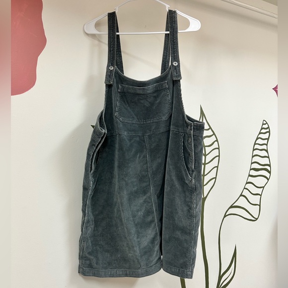 Corduroy Overall Dress - Picture 1 of 4